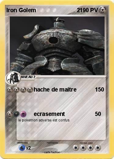 Pokemon Iron Golem                          2