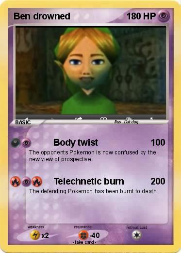 Pokemon Ben drowned