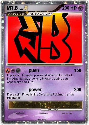 Pokemon MR.B
