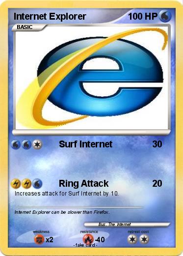 Pokemon Internet Explorer