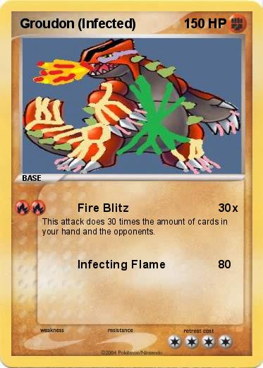 Pokemon Groudon (Infected)