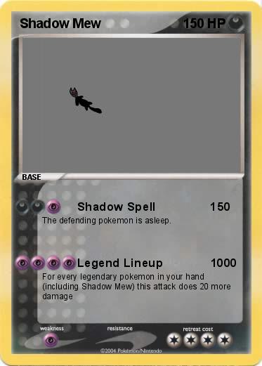 Pokemon Shadow Mew                   