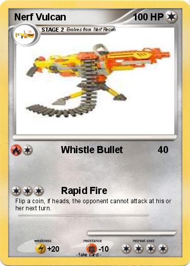 Pokemon Nerf Vulcan