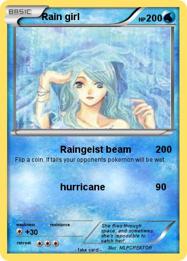 Pokemon Rain girl