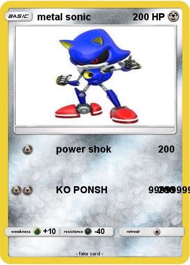 Pokemon metal sonic