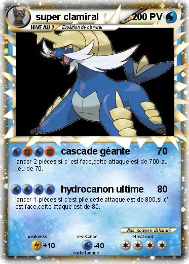 Pokemon super clamiral