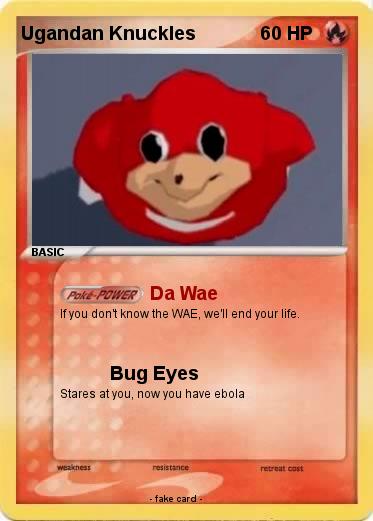 Pokemon Ugandan Knuckles
