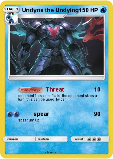 Pokemon Undyne the Undying