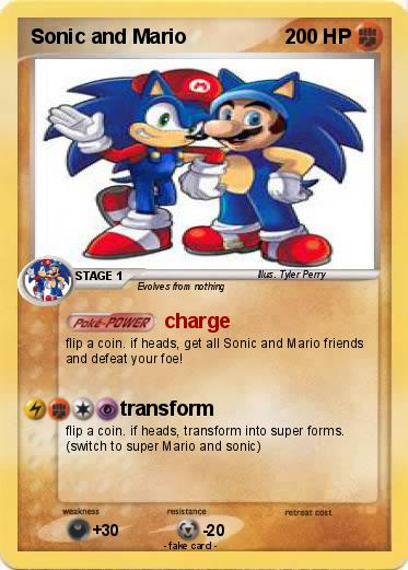 Pokemon Sonic and Mario