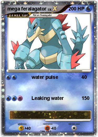 Pokemon mega feralagator
