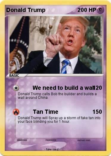 Pokemon Donald Trump