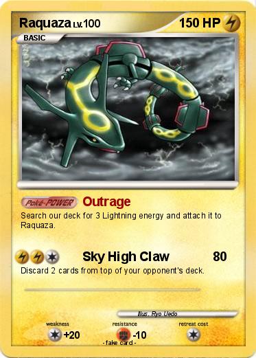 Pokemon Raquaza