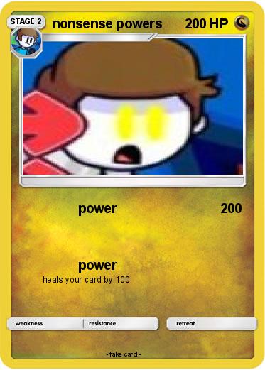 Pokemon nonsense powers