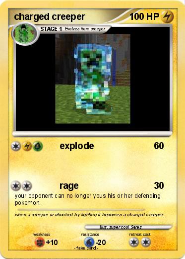 Pokemon charged creeper