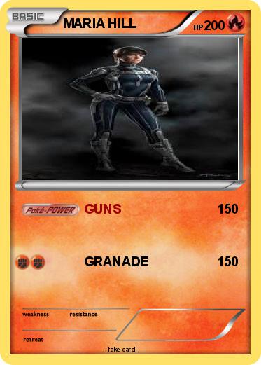 Pokemon MARIA HILL