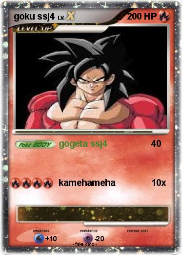 Pokemon goku ssj4