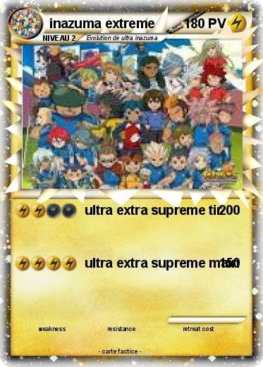 Pokemon inazuma extreme