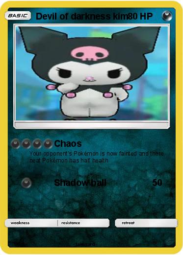 Pokemon Devil of darkness kim