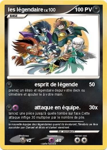 Pokemon les légendaire