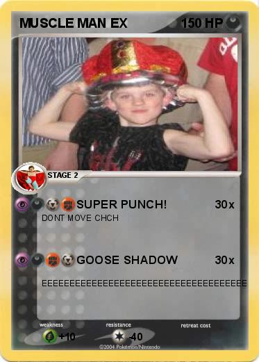 Pokemon MUSCLE MAN EX