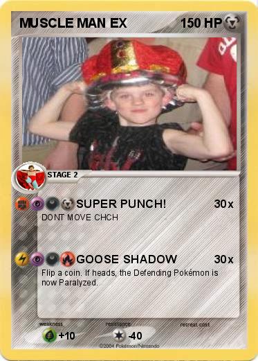 Pokemon MUSCLE MAN EX