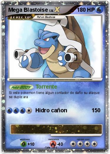 Pokemon Mega Blastoise