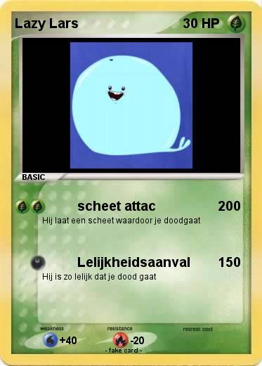 Pokemon Lazy Lars
