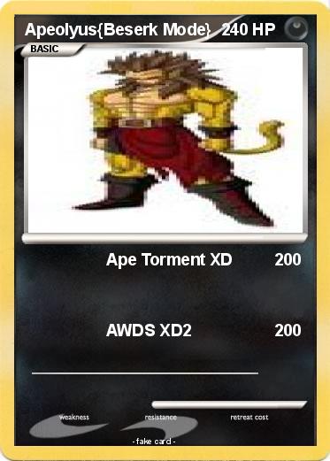 Pokemon Apeolyus{Beserk Mode}  2