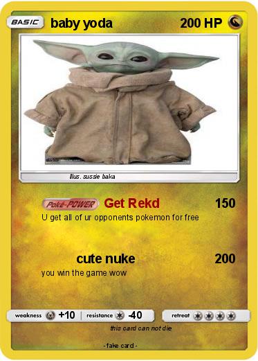 Pokemon baby yoda