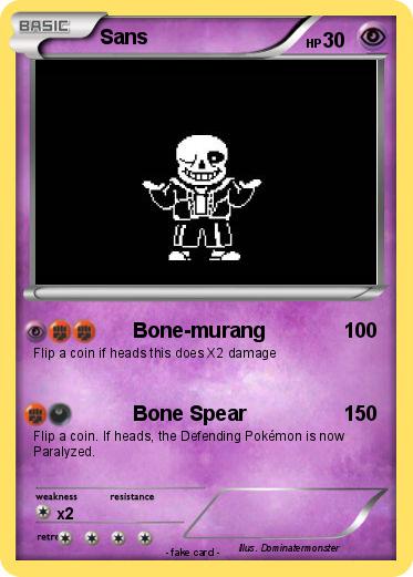 Pokemon Sans