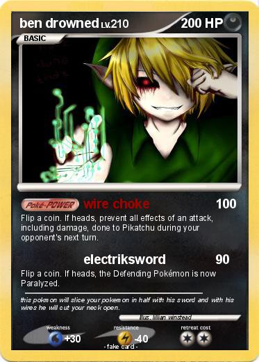 Pokemon ben drowned