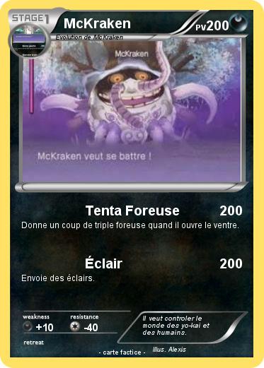 Pokemon McKraken