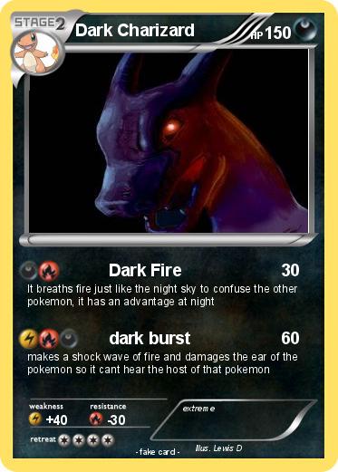 Pokemon Dark Charizard