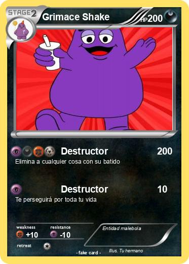 Pokemon Grimace Shake
