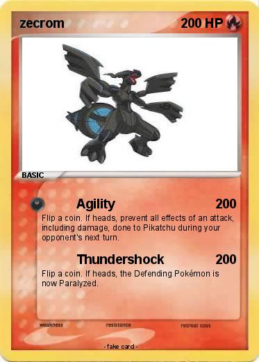 Pokemon zecrom