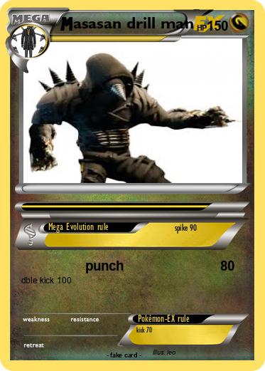 Pokemon asasan drill man