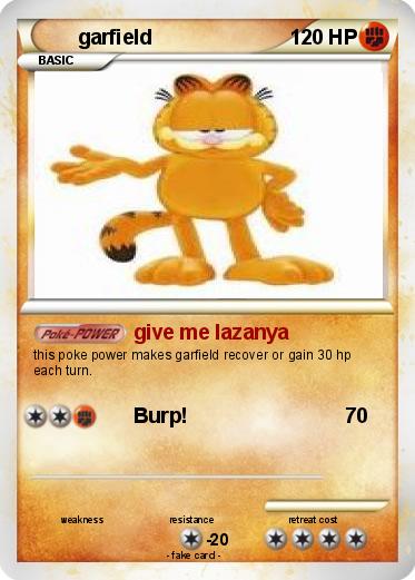 Pokemon garfield