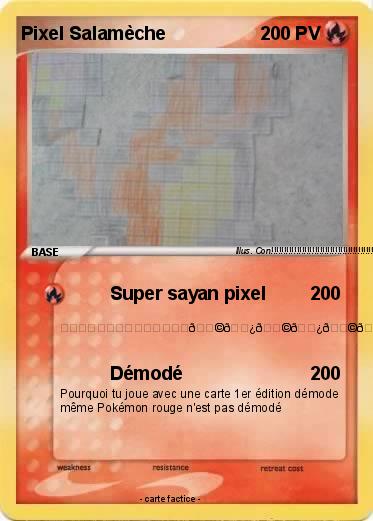 Pokemon Pixel Salamèche