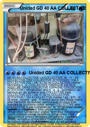 Pokemon Unidad GD 40 AA COLLECTIVE
