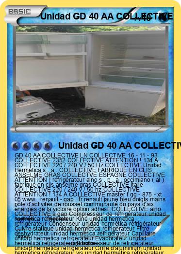 Pokemon Unidad GD 40 AA COLLECTIVE
