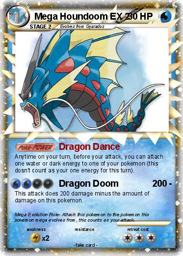 Pokemon Mega Houndoom EX 2