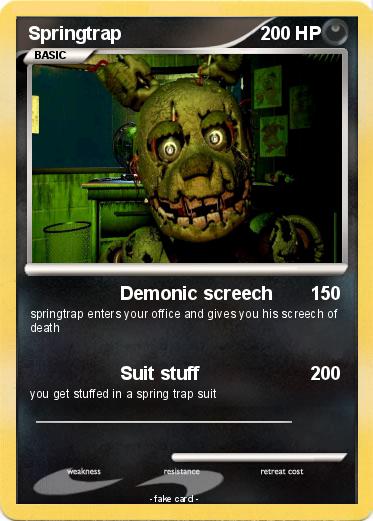 Pokemon Springtrap