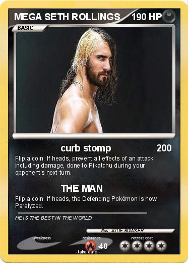Pokemon MEGA SETH ROLLINGS