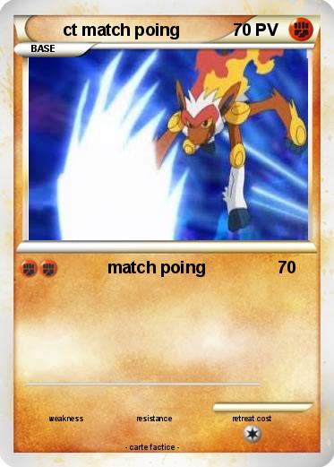 Pokemon ct match poing