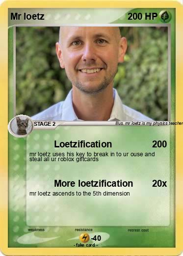 Pokemon Mr loetz