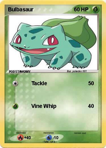 Pokemon Bulbasaur