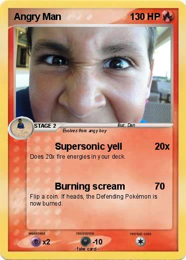 Pokemon Angry Man