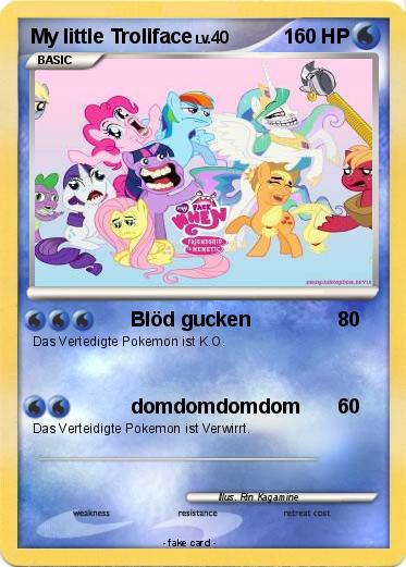 Pokemon My little Trollface