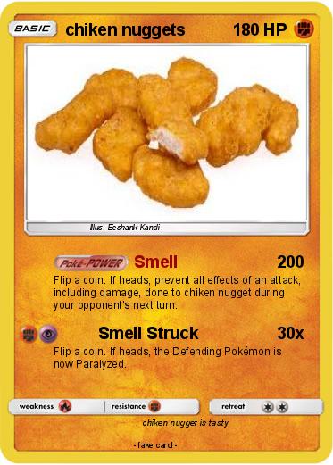 Pokemon chiken nuggets