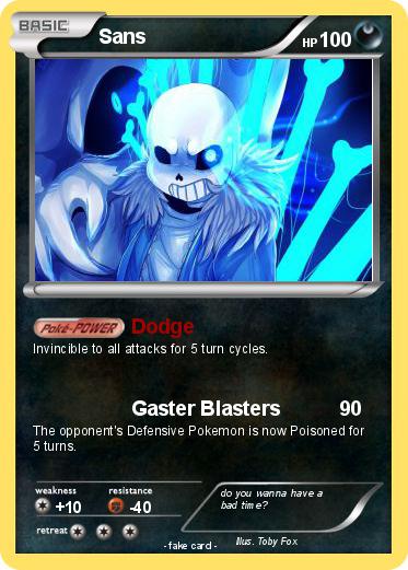 Pokemon Sans
